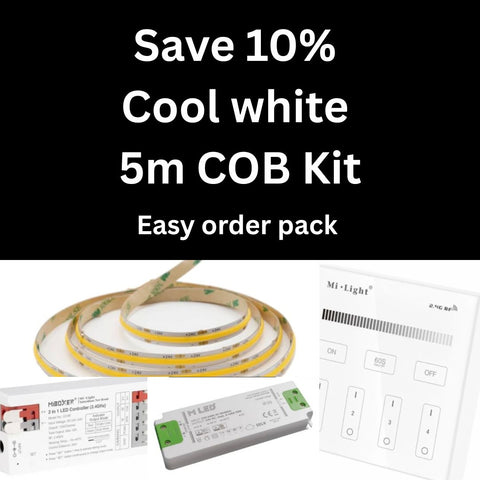 COB kit cool | Wireless wall controller | 5m