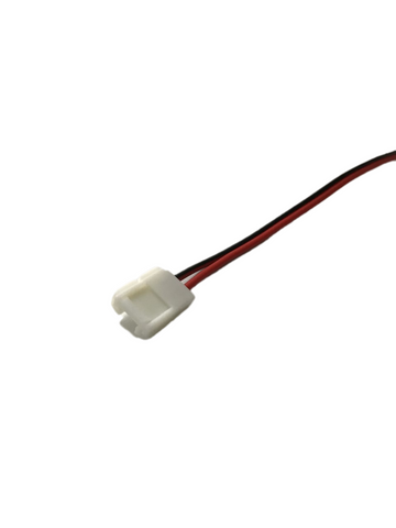 Snap fit connector complete with 2m supply cable for use with single colour LED strip 60 LEDS per metre 8mm wide