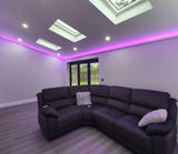 RGBW colour changing LED strip www.leadingled.co.uk