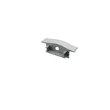 Silver recessed aluminium LED profile                                     